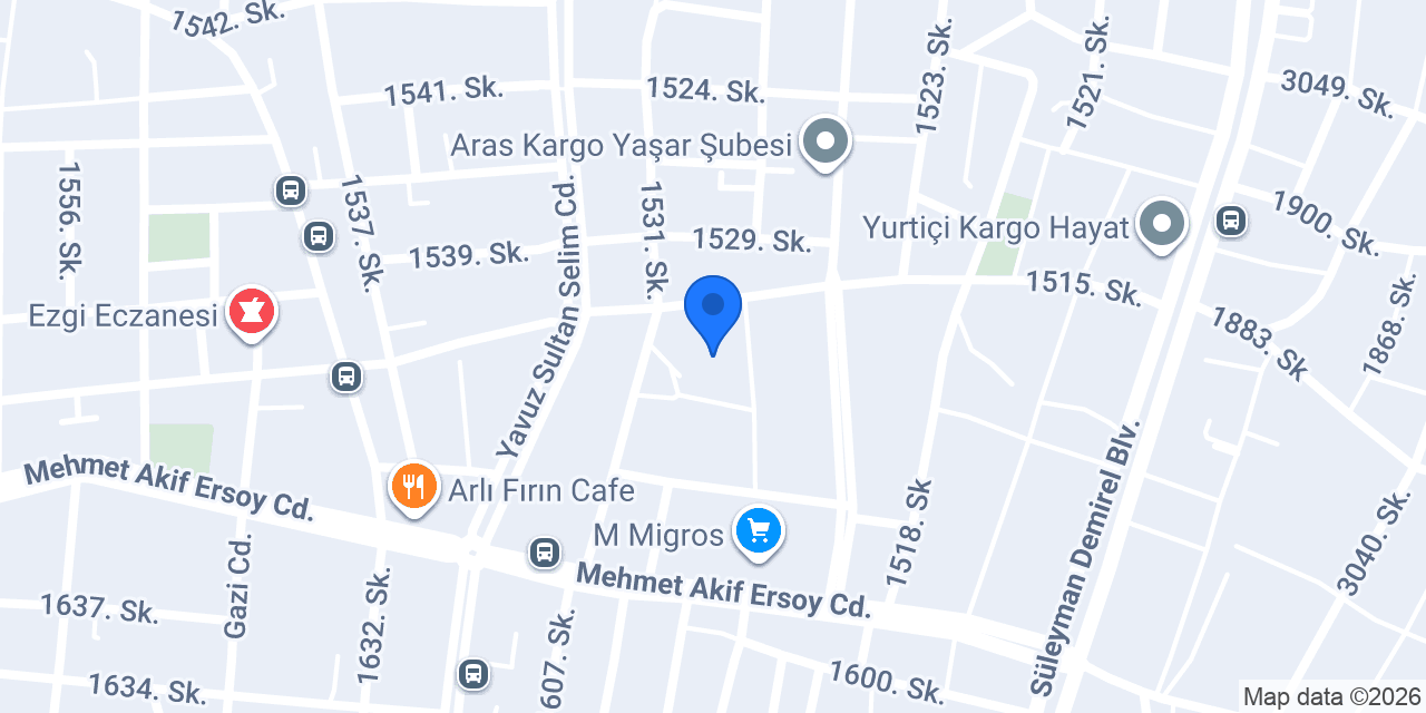 Varsak Şelale Ortaokulu konumu