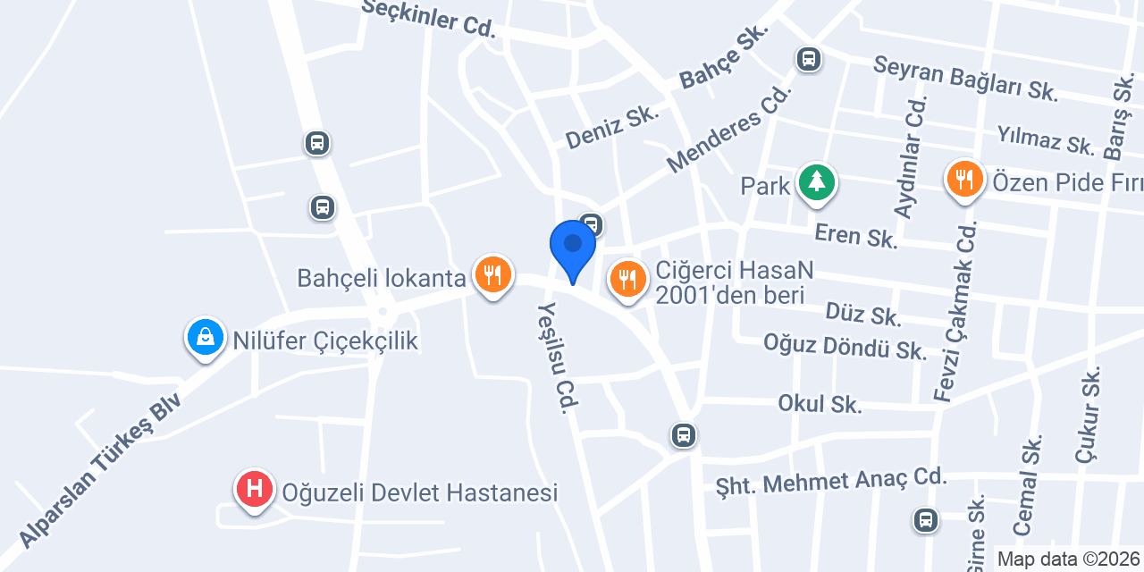 Tost Evi konumu
