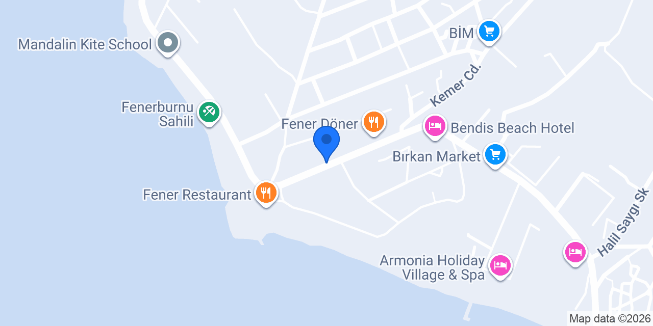 Erdinç Edinç Aile Kasabı konumu