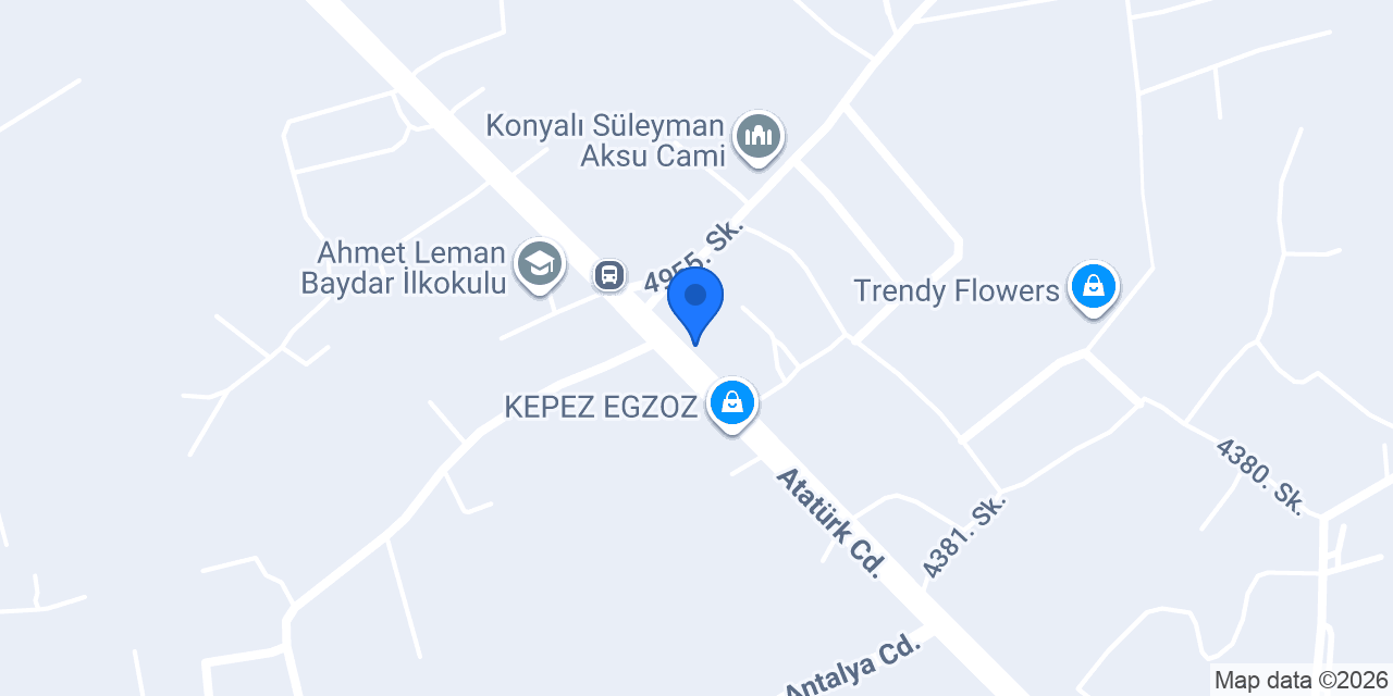 Kardeşler Market konumu