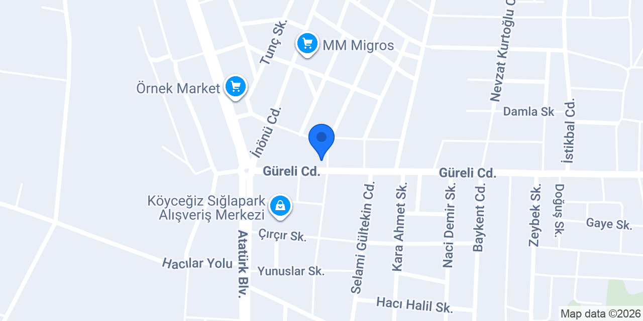 Tarçın Anaokulu konumu