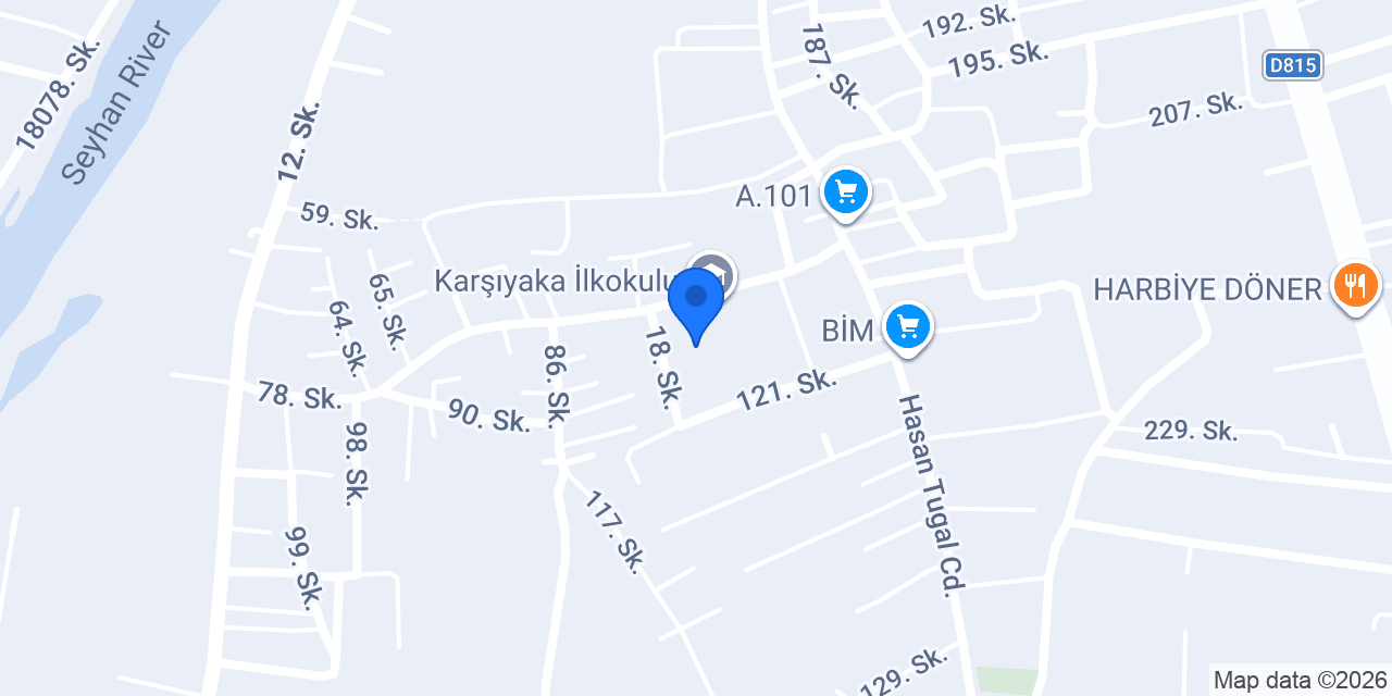 Karşıyaka Ortaokulu konumu
