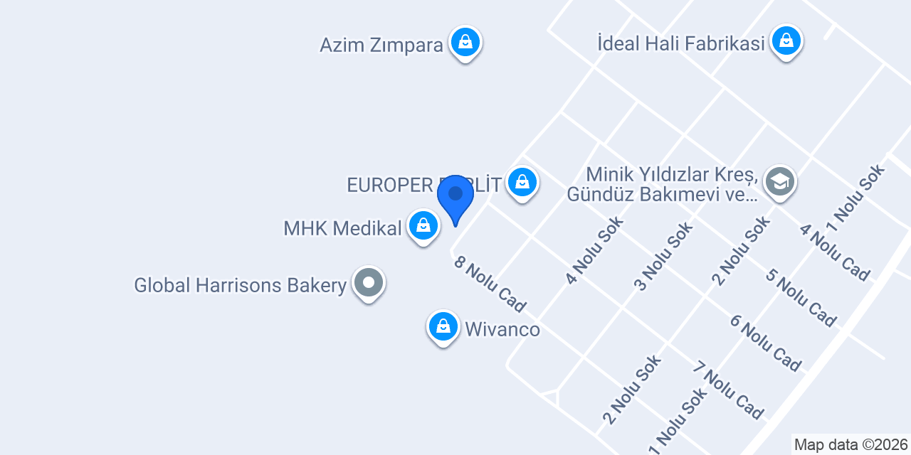 Beratlar Tarım Makinaları konumu