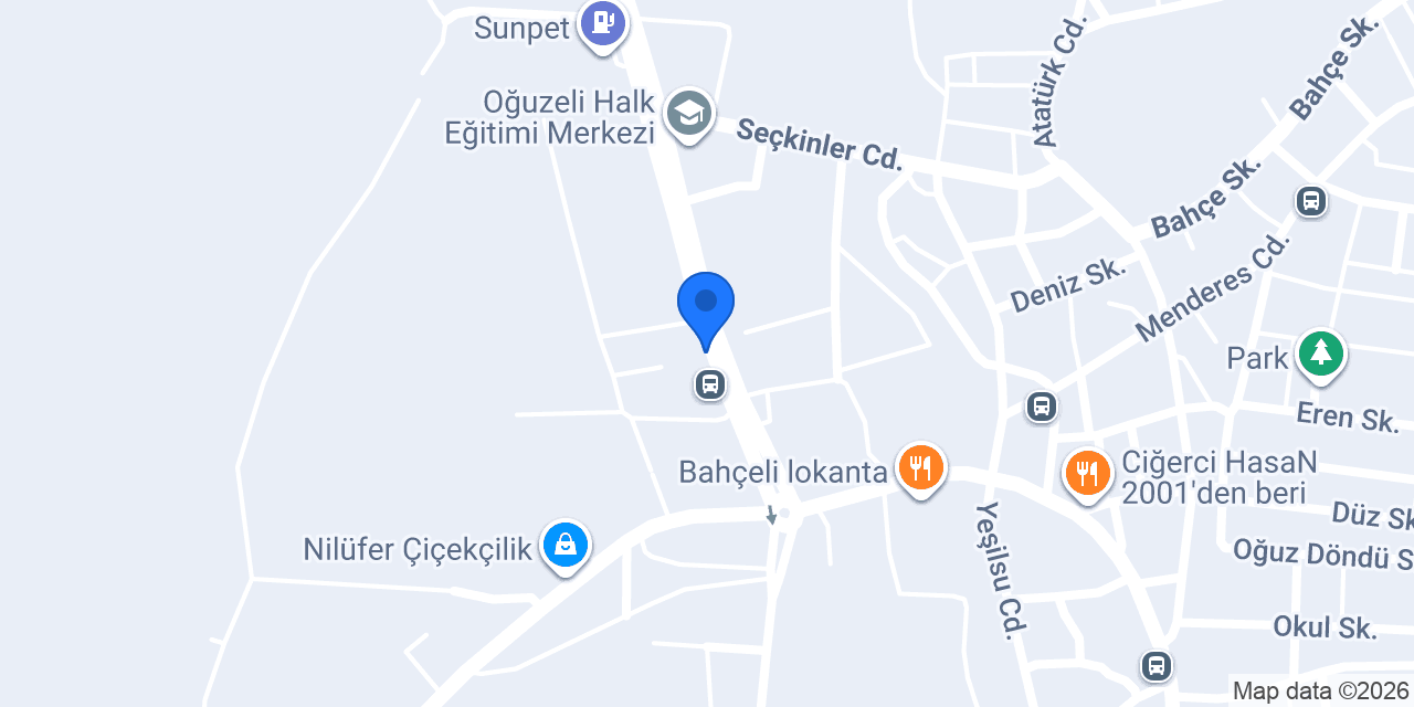 Apex Çiçek konumu