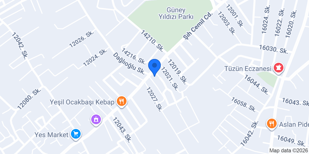 Kristal Yapı konumu