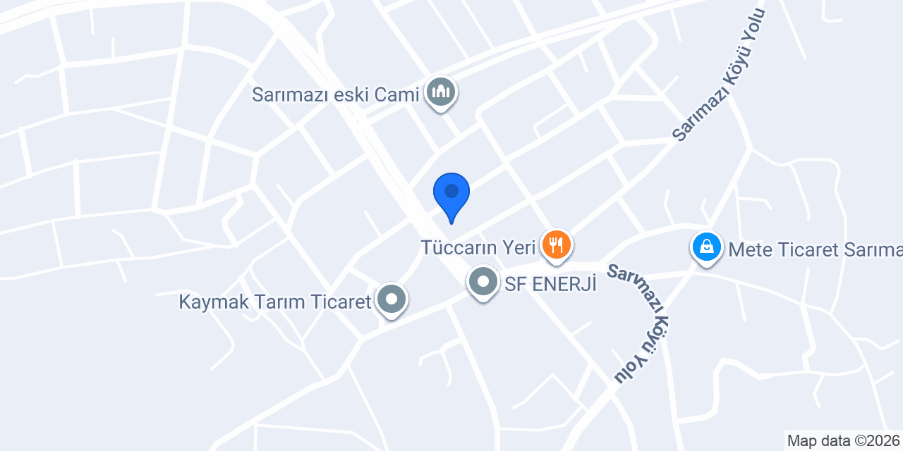 Sarımazı Aile Sağlık Merkezi konumu