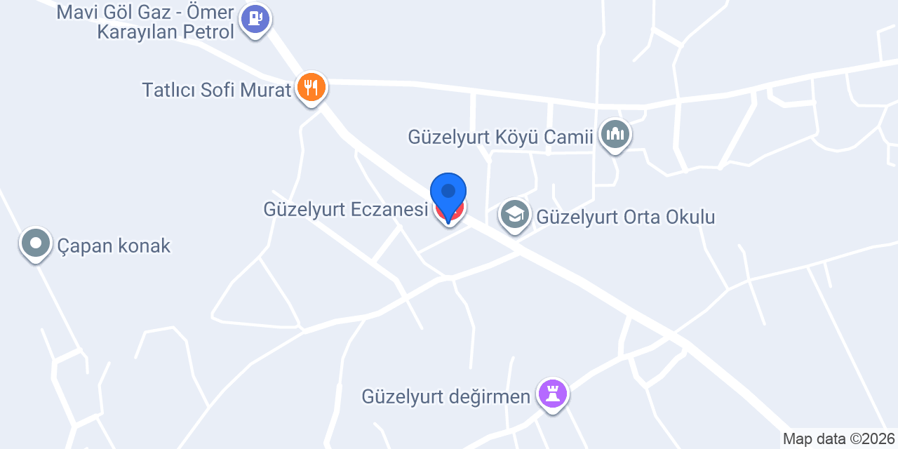 Güzelyurt Eczanesi konumu