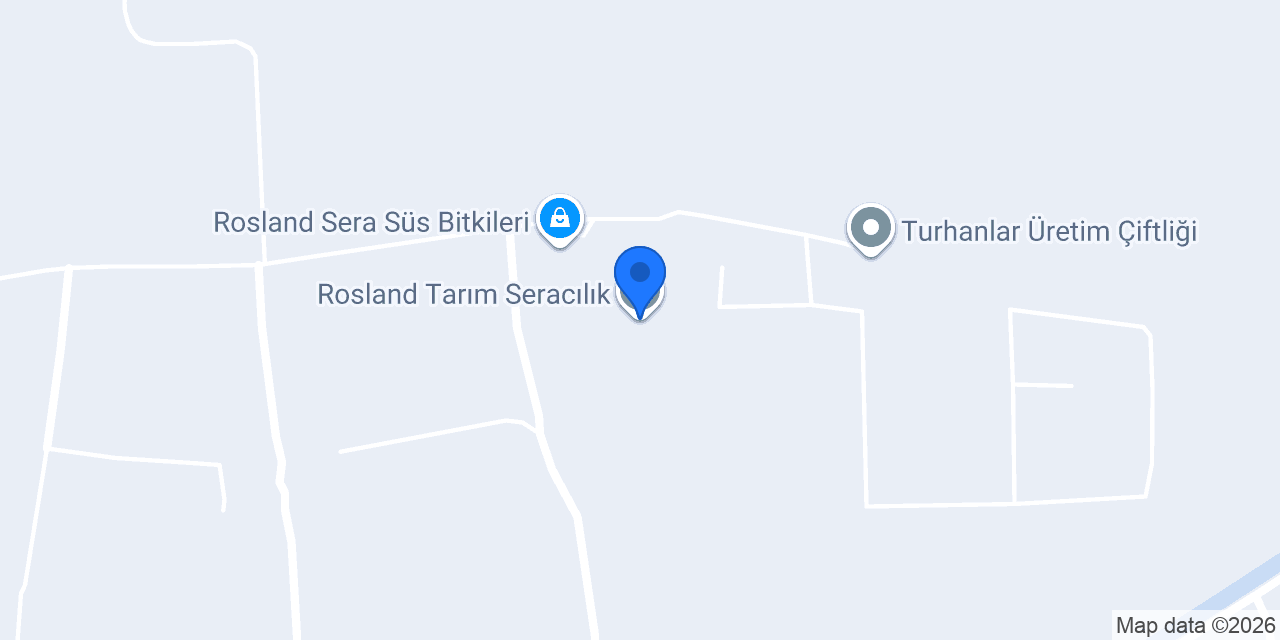 Rosland Tarım Seracılık konumu