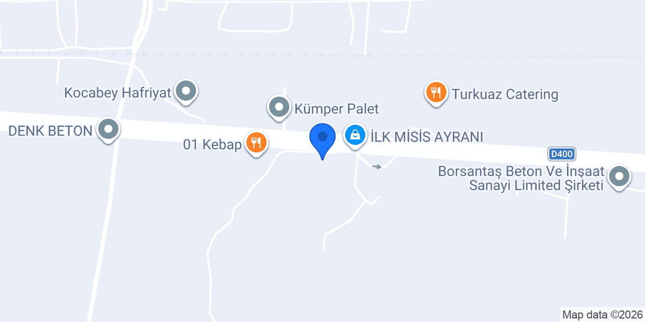 Sıfır profil çinko konumu
