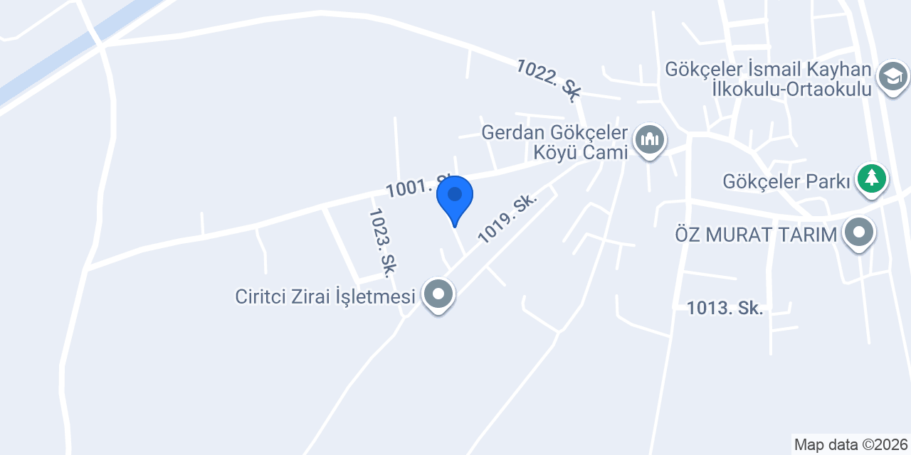 Demirkol Çiftliği konumu