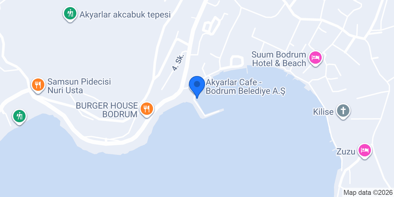 Kayıkhane Bodrum konumu