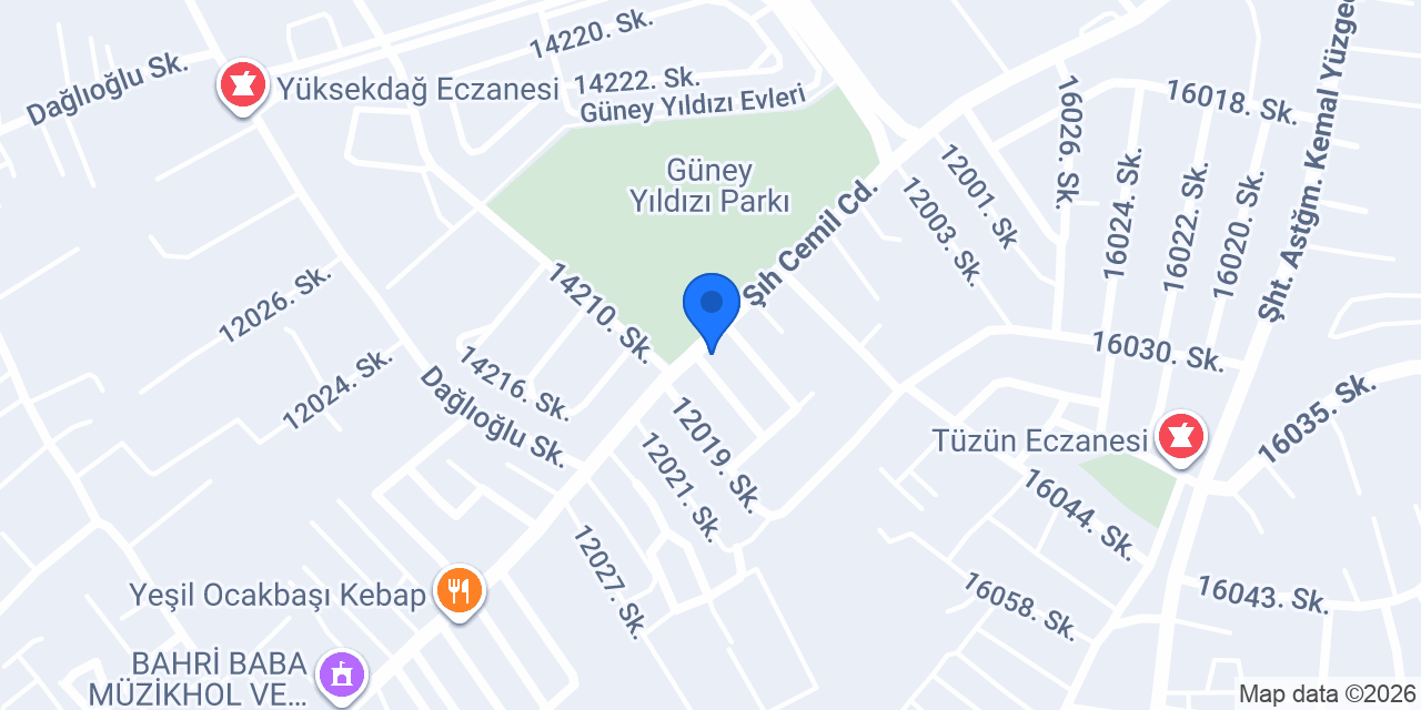 Güney Yıldızı Unlu Mamülleri konumu