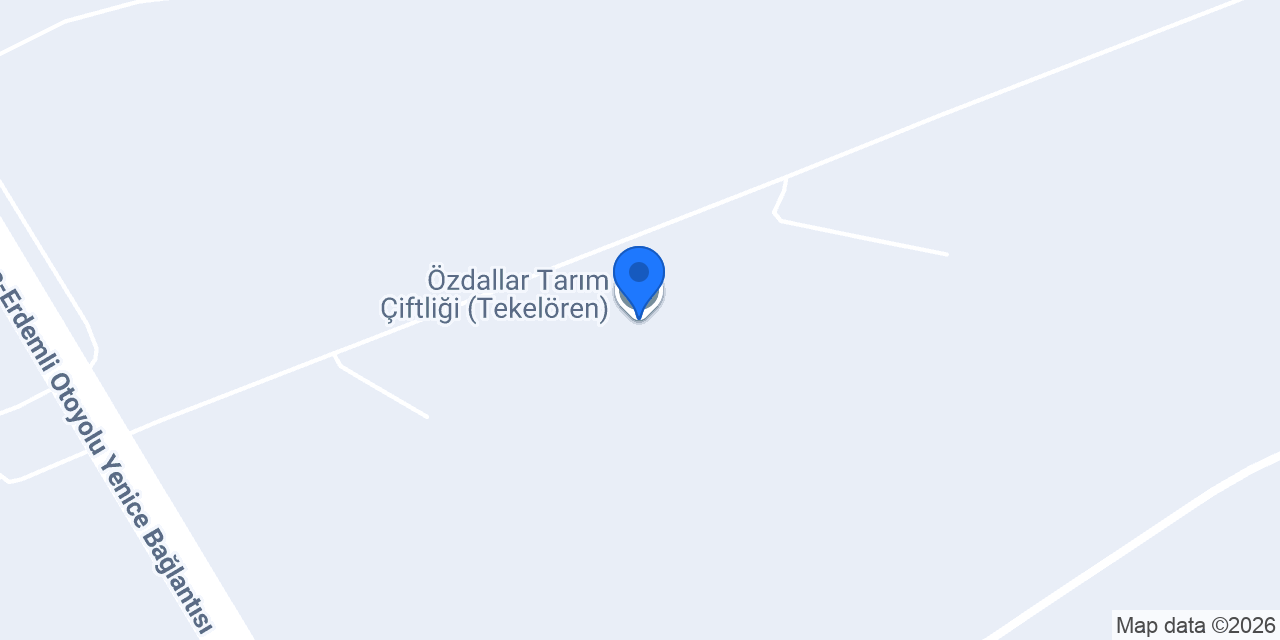 Özdallar Tarım Çiftliği (Tekelören) konumu