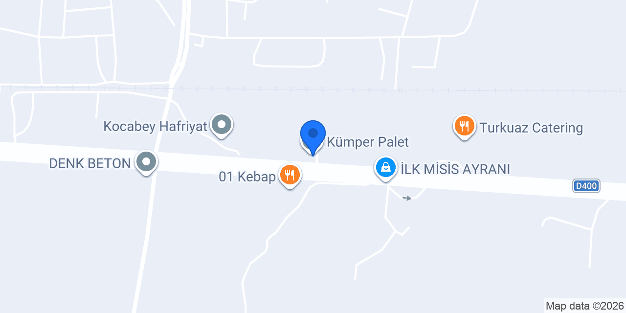 Kümper Palet konumu