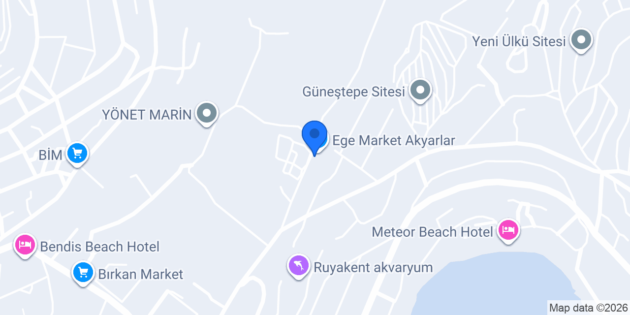 Ölgün yapı market konumu