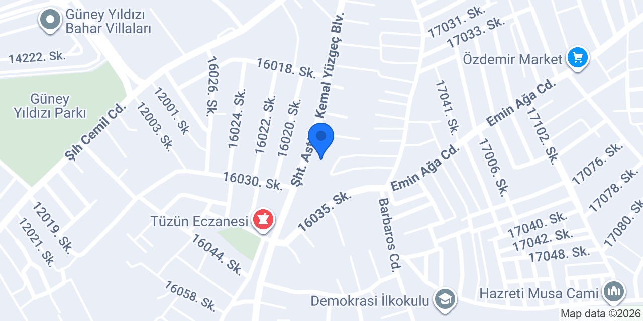 Ergin Ticaret inşaat malzemeleri konumu