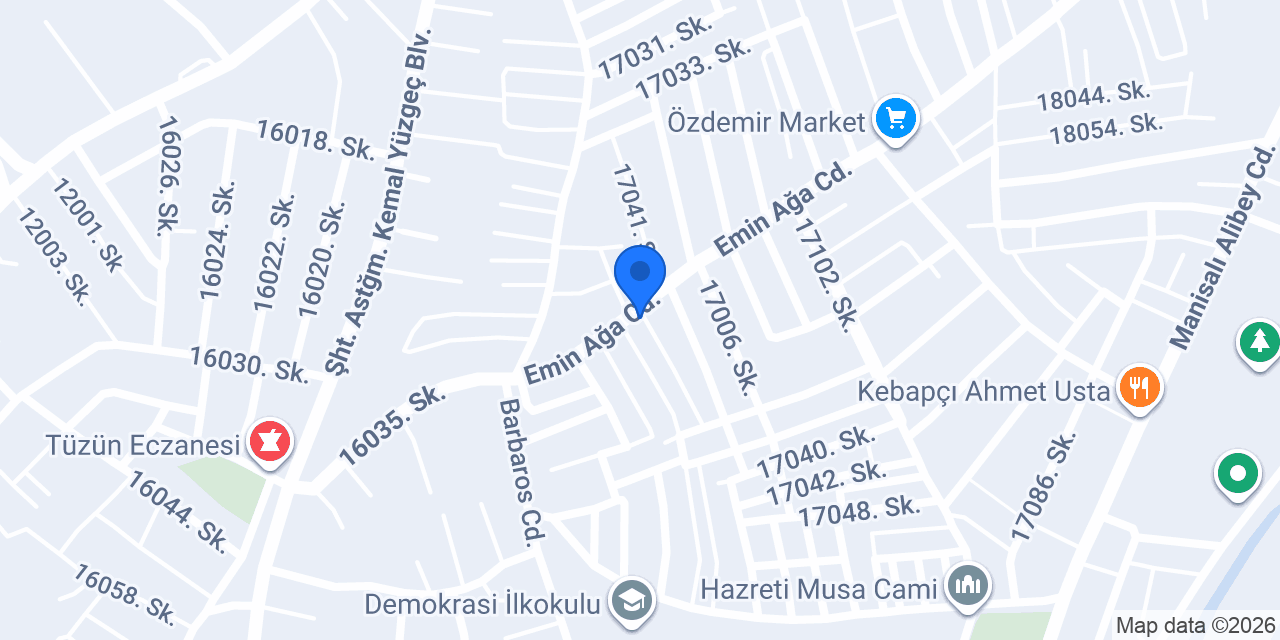 Şirin Market konumu