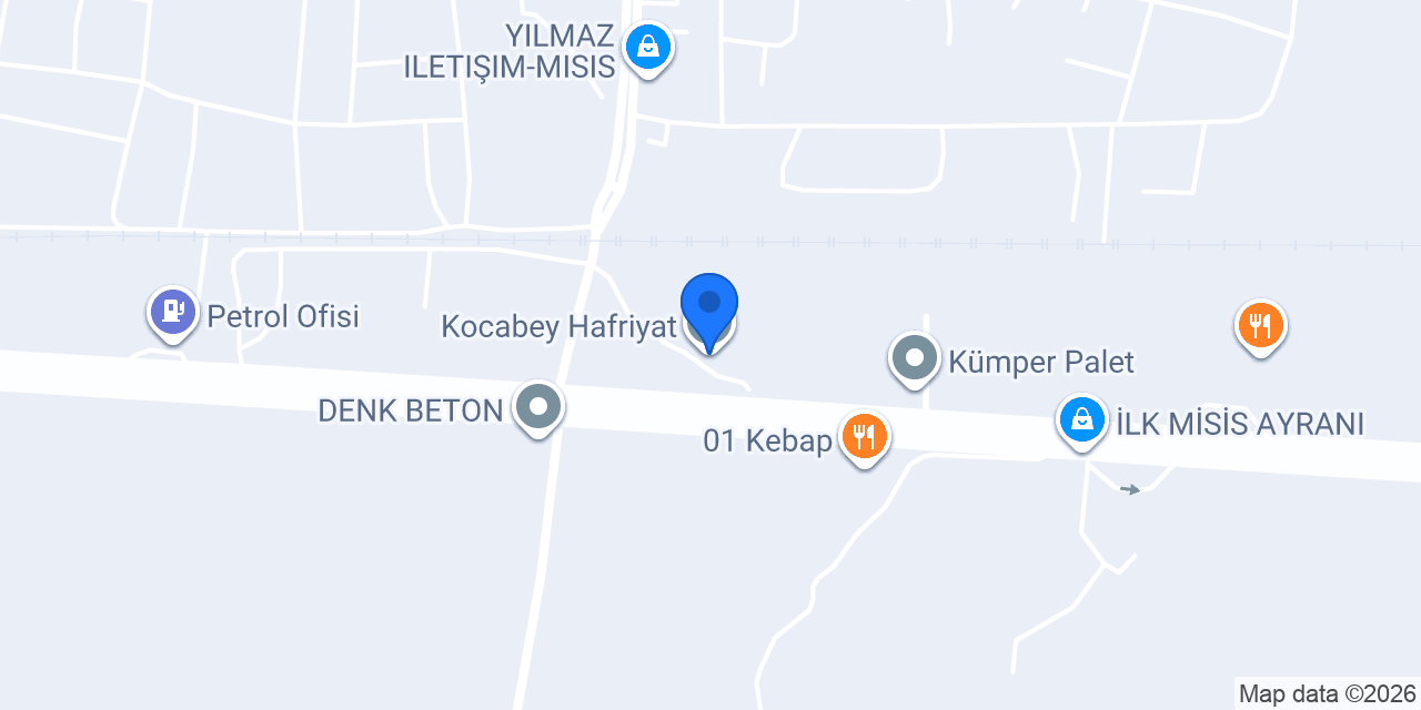 Kocabey Hafriyat konumu