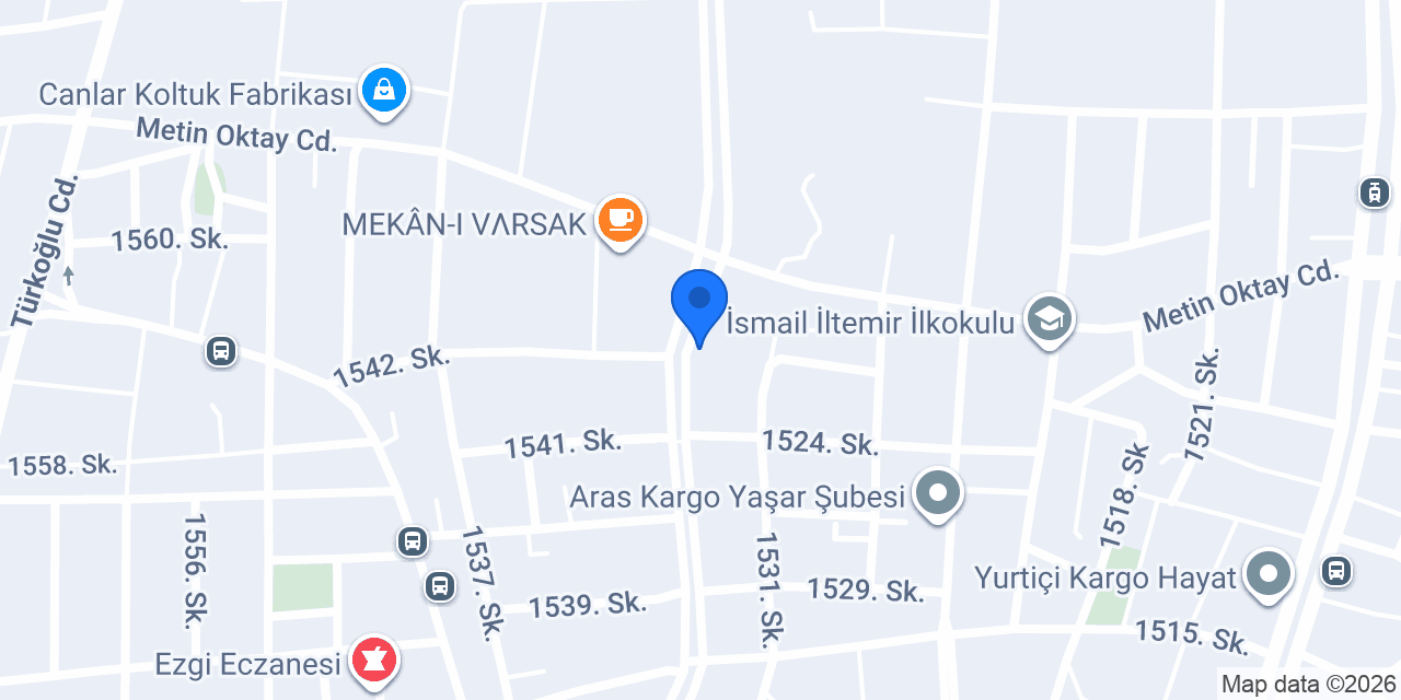 Yücel Ticaret konumu