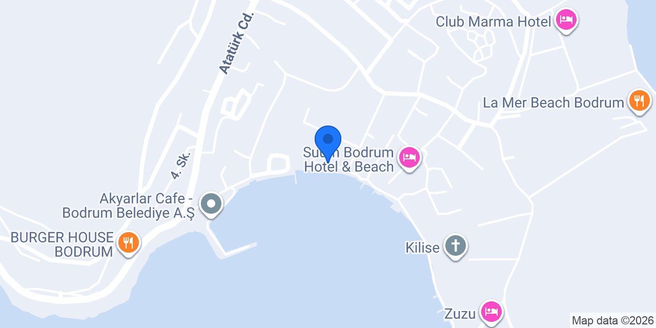 Kum Beach Akyarlar konumu