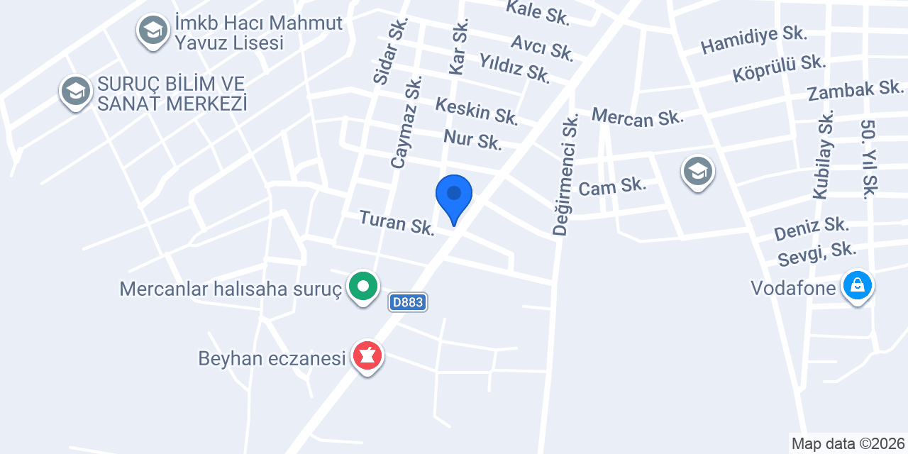 YILDIZ TARIM konumu
