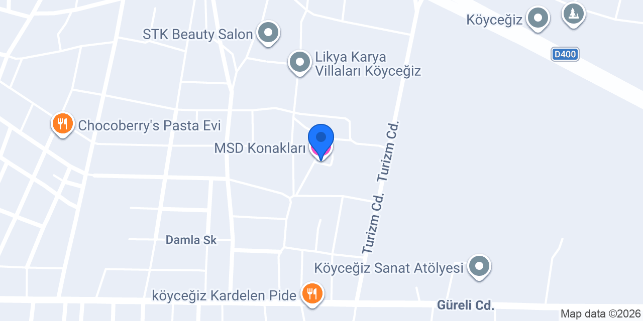 MSD Konakları konumu