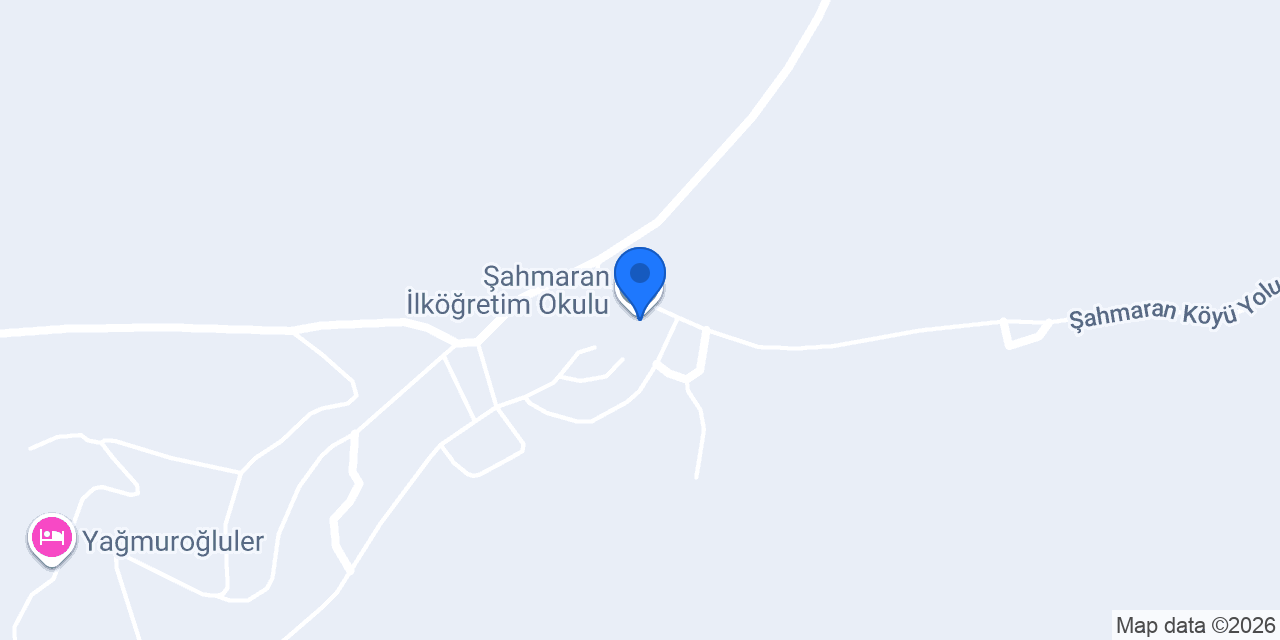 Şahmaran İlköğretim Okulu konumu