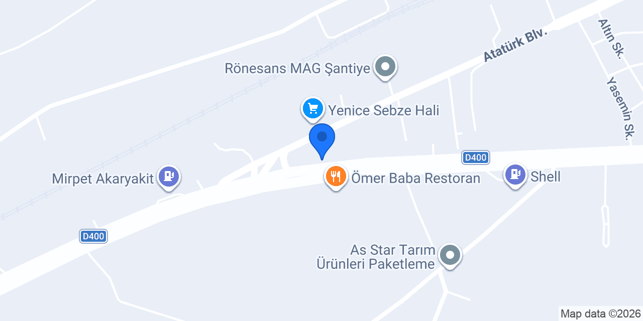 Serin Ocakbaşı konumu