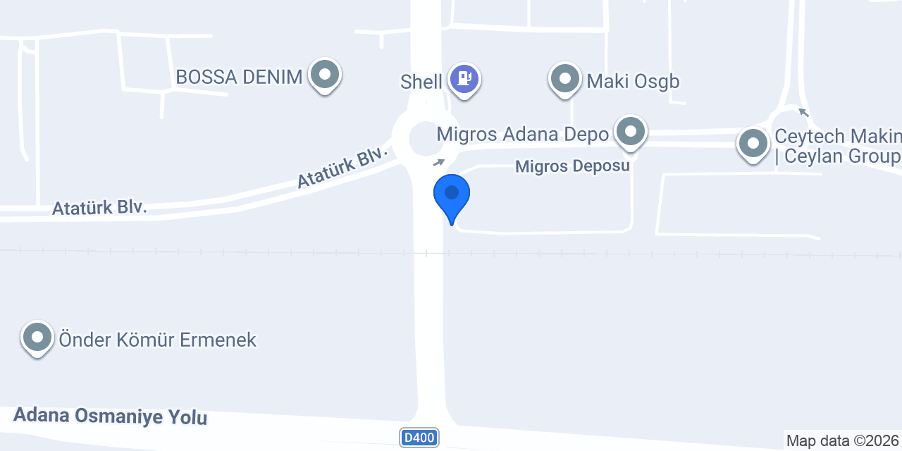 Mosos İnşaat konumu
