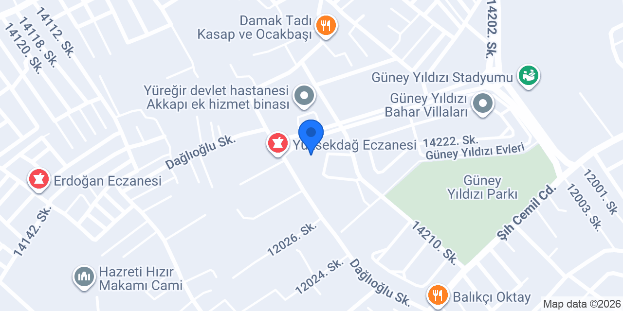 Doruk Medikal konumu