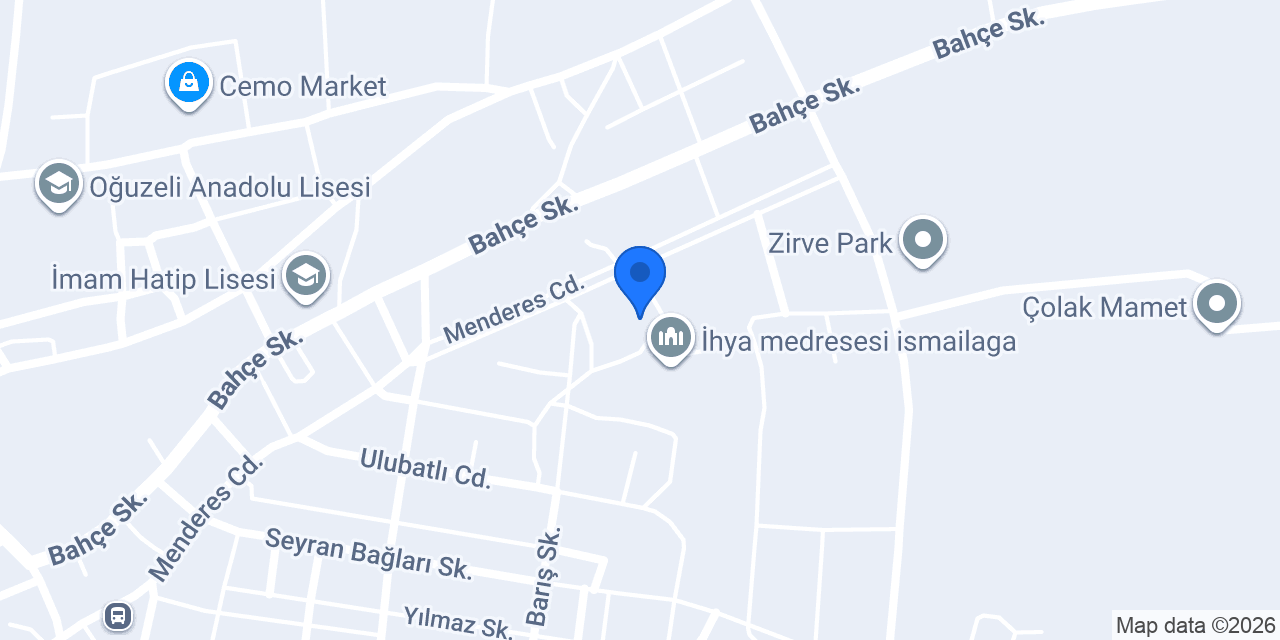 Kayra Halı Yıkama konumu