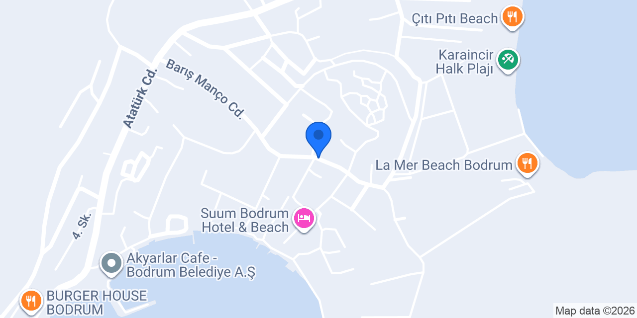Akyarlar Delice Bahçe Restaurant & Cafe konumu