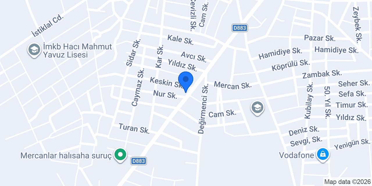 Dağtekin oto lastikçi konumu