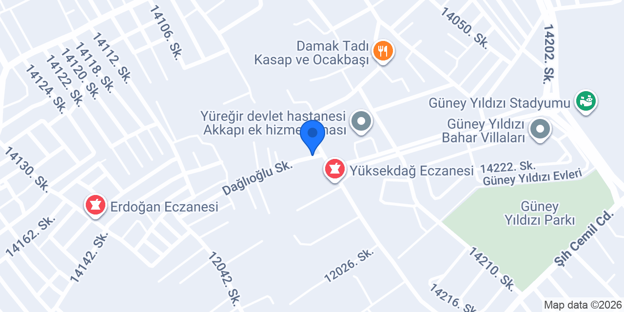 Emrah Erkek Kuaförü konumu