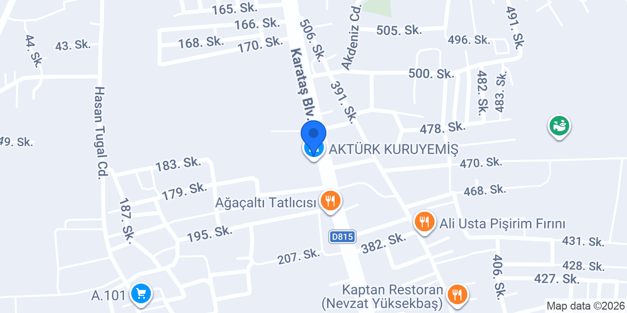 Sefa Marketçilik konumu