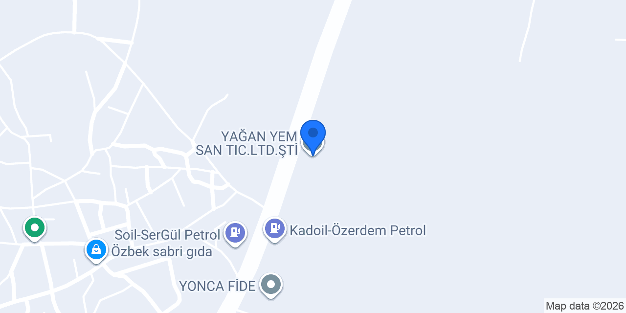 YAĞAN YEM SAN TIC.LTD.ŞTİ. konumu