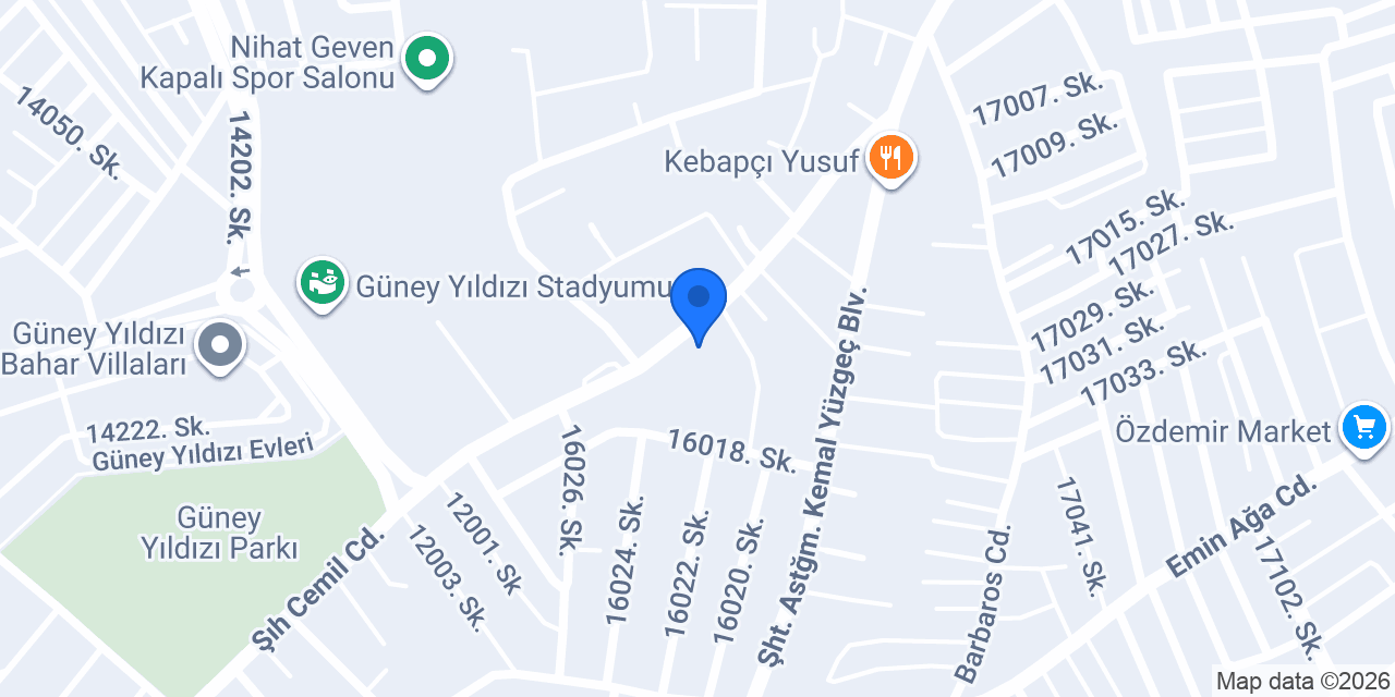 Çevikgöz kaporta konumu