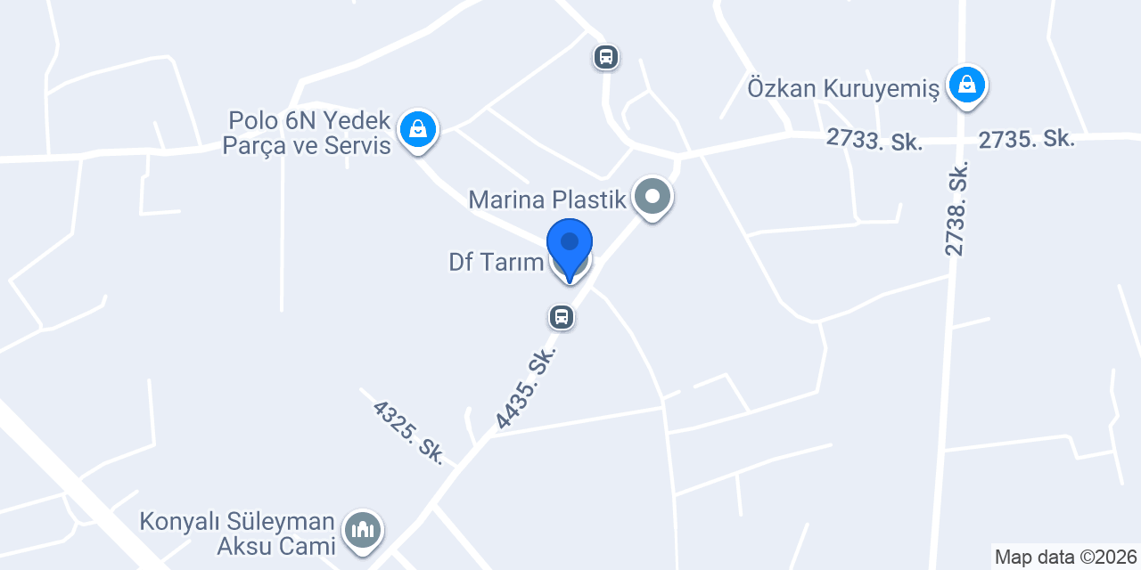 Df Tarım konumu