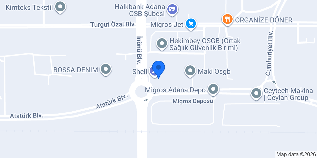 Çardak Restaurant ve Yemekçilik konumu