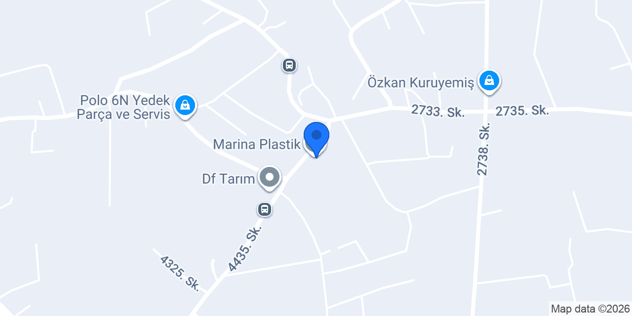 Marina Plastik konumu