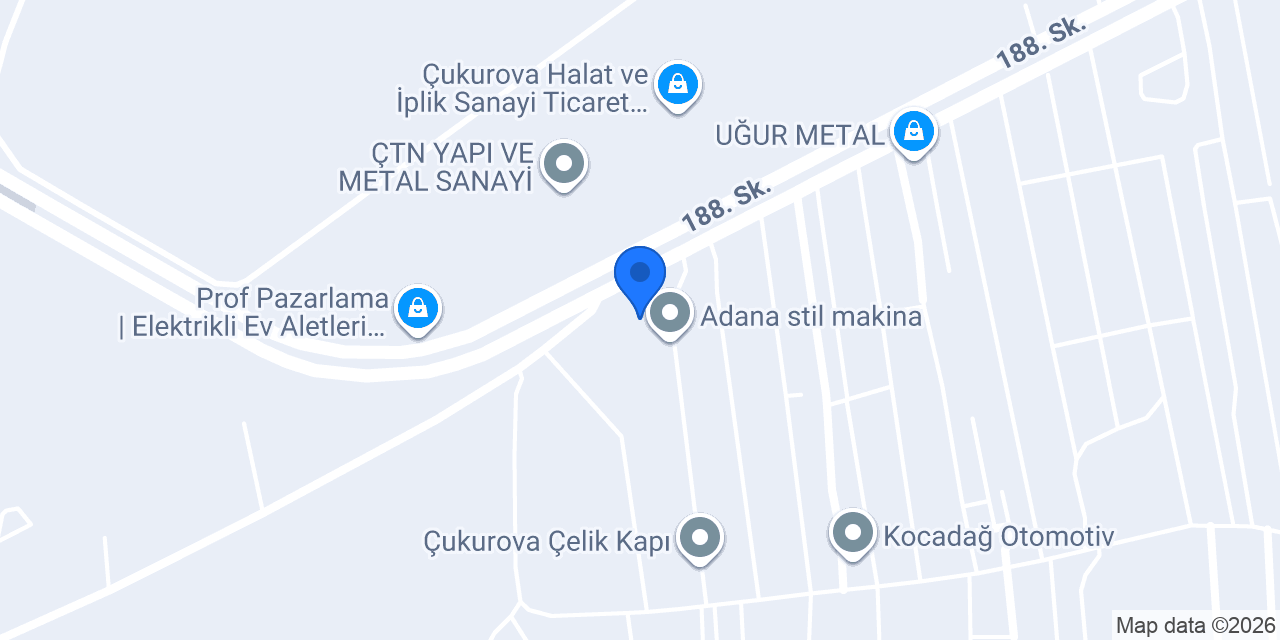 Esener Raf Sistemleri konumu