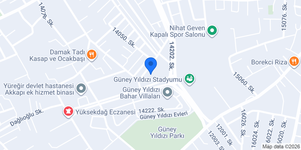 Cafer Recai Gizer Anadolu Lisesi konumu