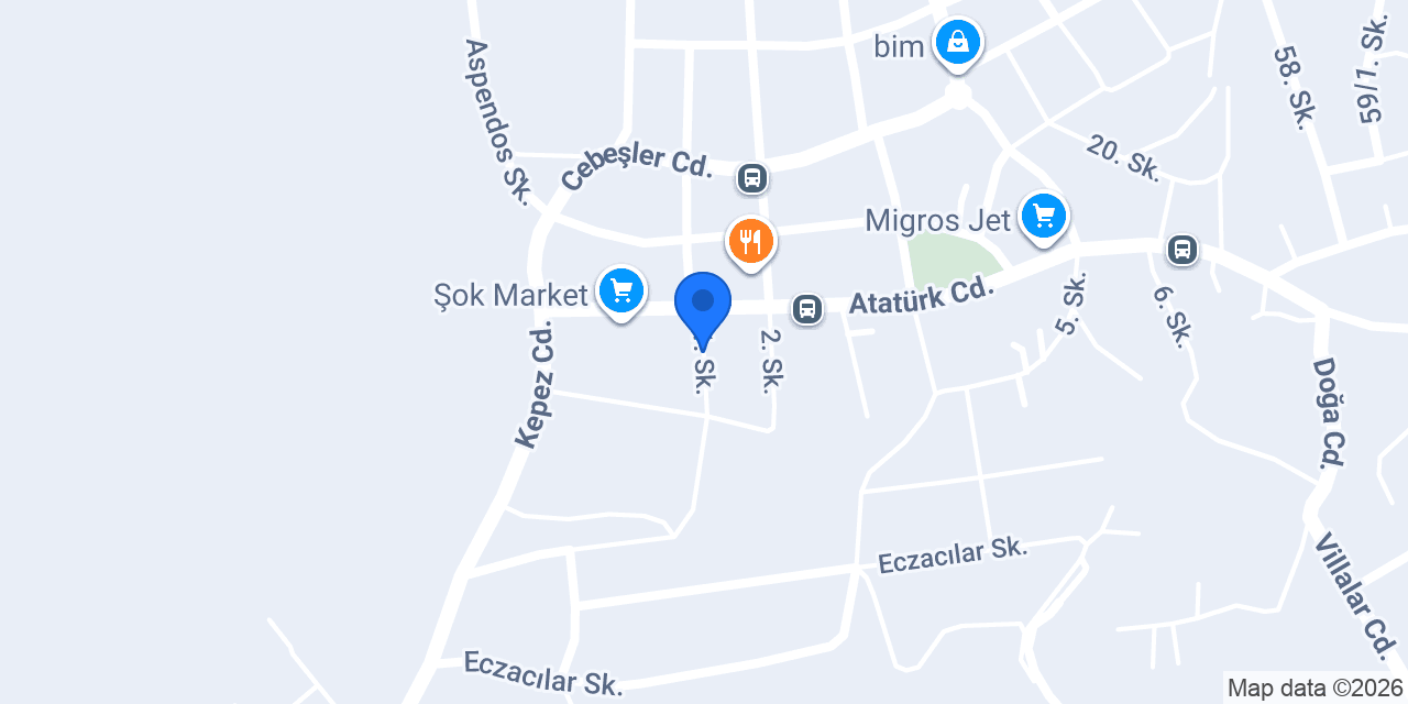 ATS EMLAK İNŞAAT konumu