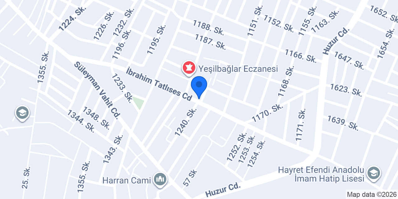 Koza İlköğretim Okulu konumu