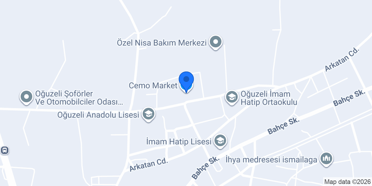 Cemo Market konumu