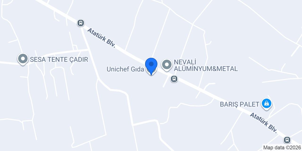 Unichef Gıda konumu