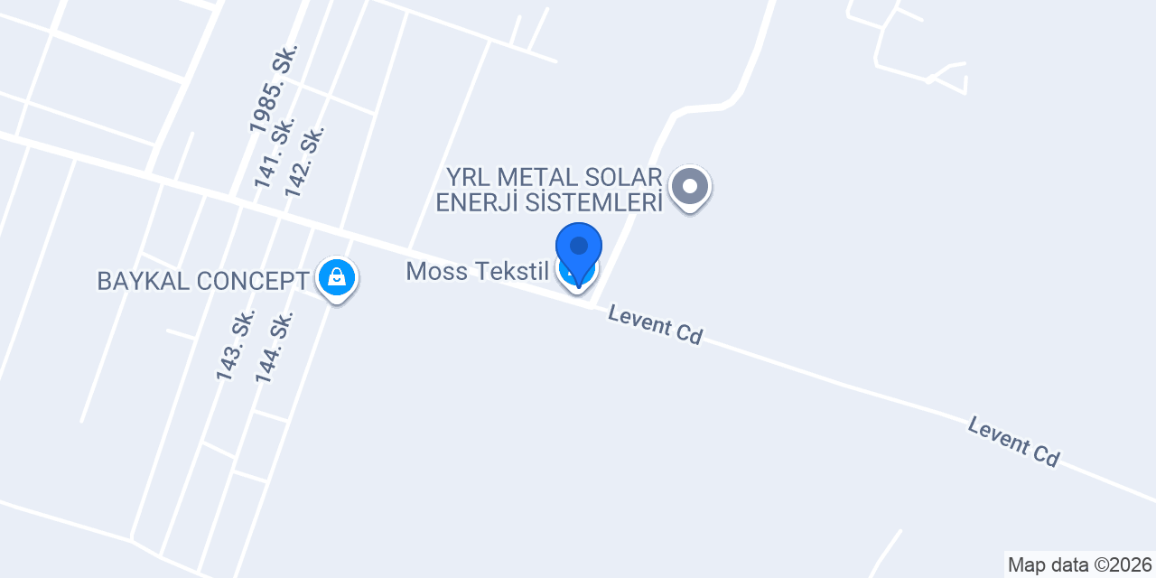 Moss Tekstil konumu