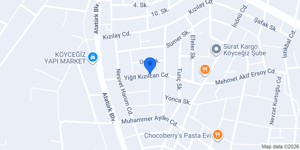 Şen Kasap konumu