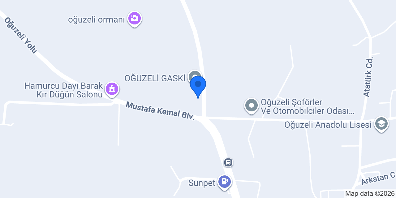 El Sufrani Dekorasyon konumu