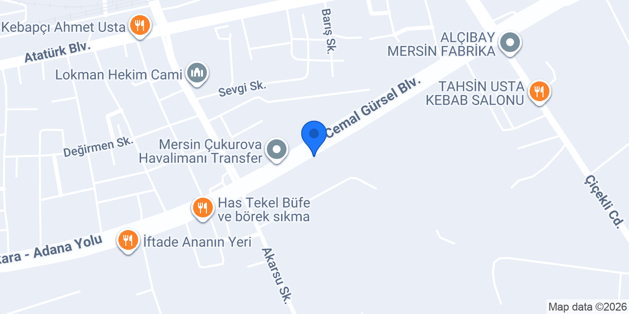 Sude Teknik konumu